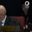 Alexandre de Moraes interrompe leitura de relatório após ouvir gritos no STF